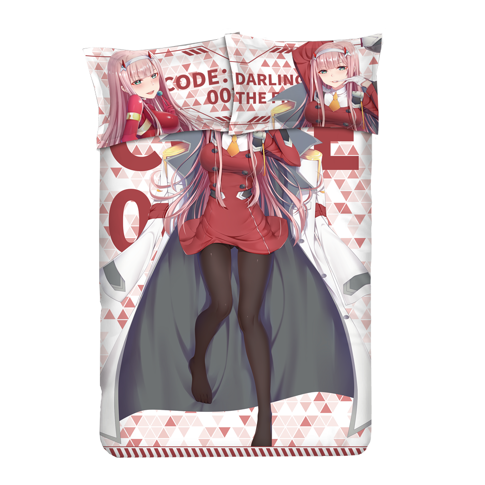 ZERO Japanese Anime Bed Sheet Duvet Cover with Pillow Covers