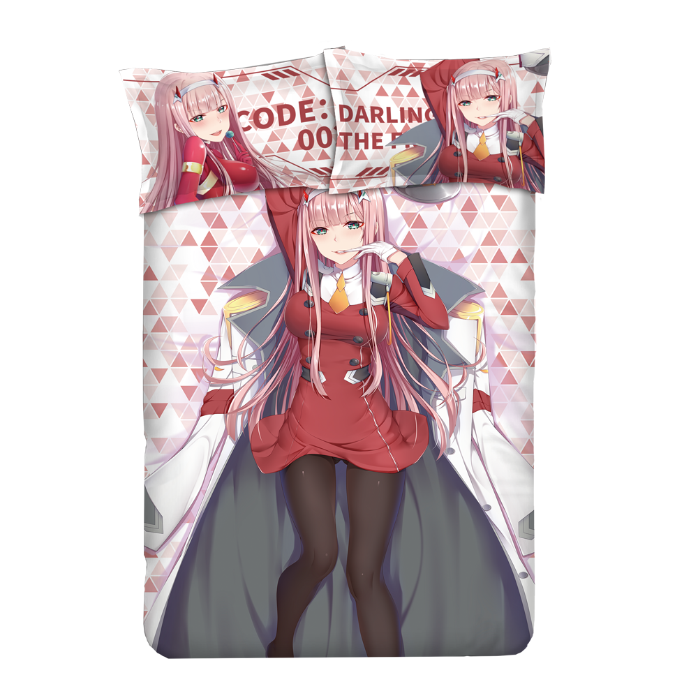 ZERO Japanese Anime Bed Sheet Duvet Cover with Pillow Covers