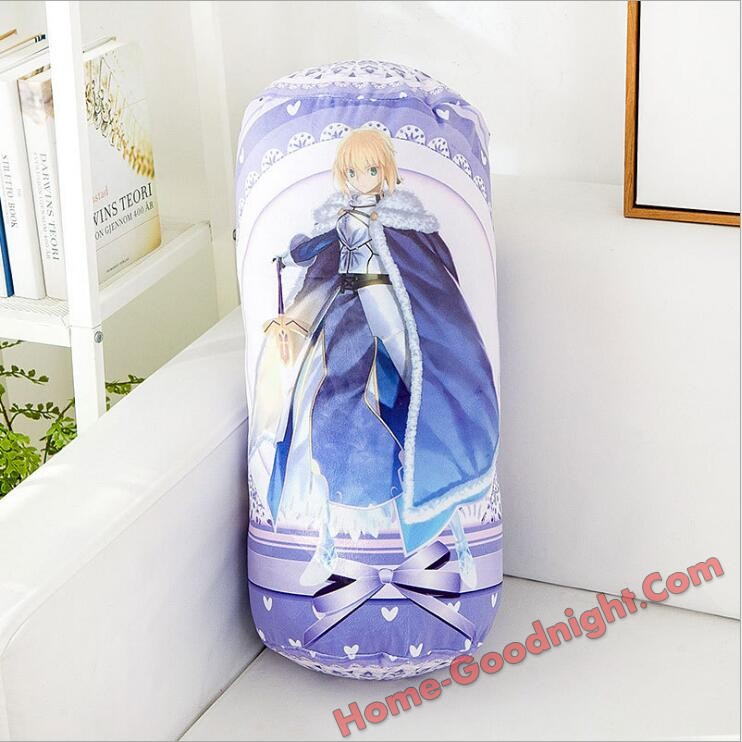 Jeanne d\'Arc - Fate Anime Comfort Neck and Support Mini Round Roll Bolster Dakimakura Pillow