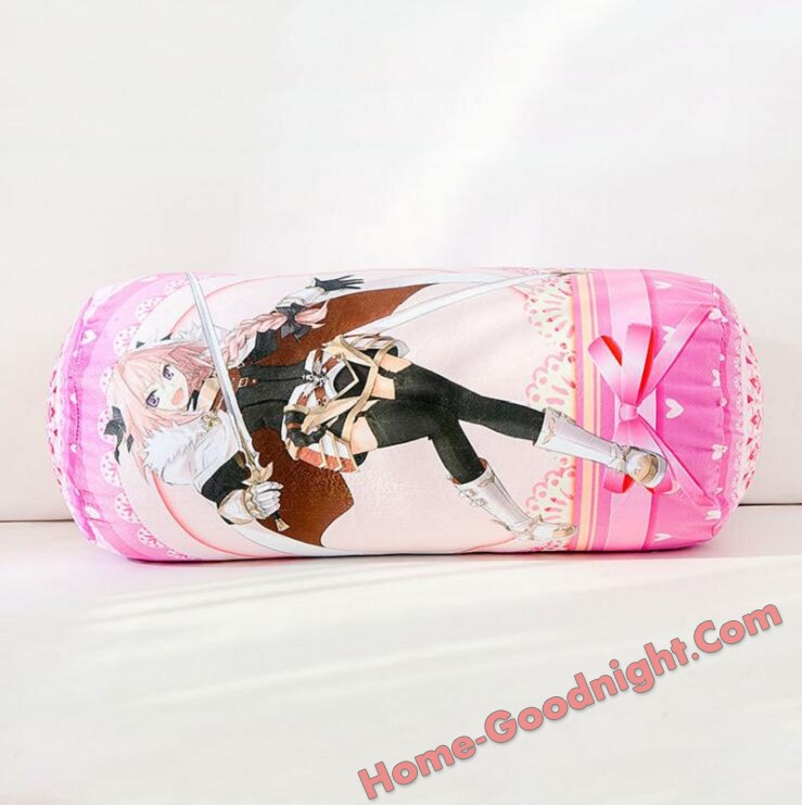 Astolfo - Fate Anime Comfort Neck and Support Mini Round Roll Bolster Dakimakura Pillow