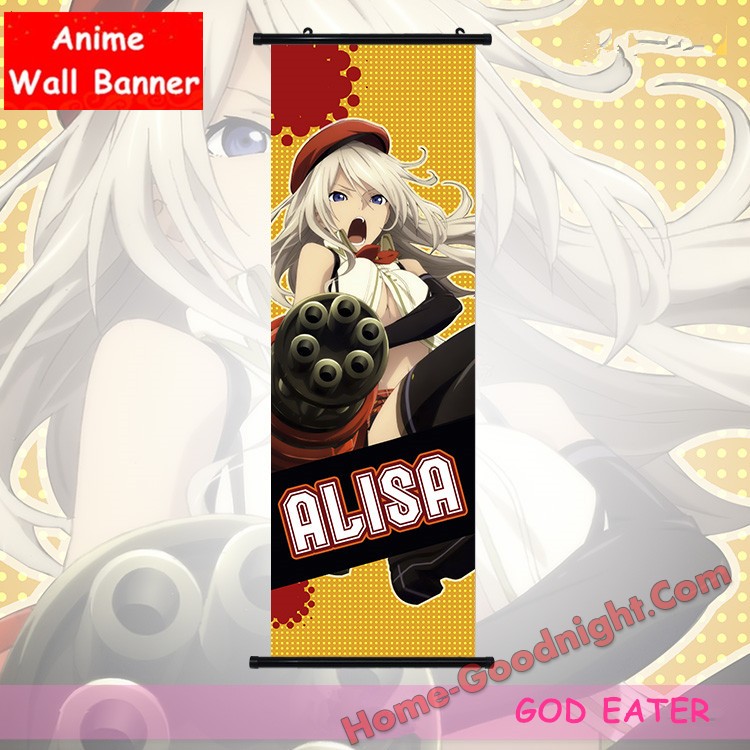 Alisa - GOD EATER Anime Wall Poster Banner Japanese Art