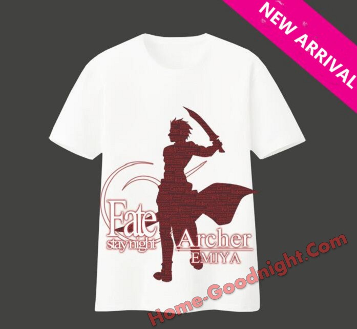 New Fate stay night archer emiya Mens Anime Fashion T-shirts