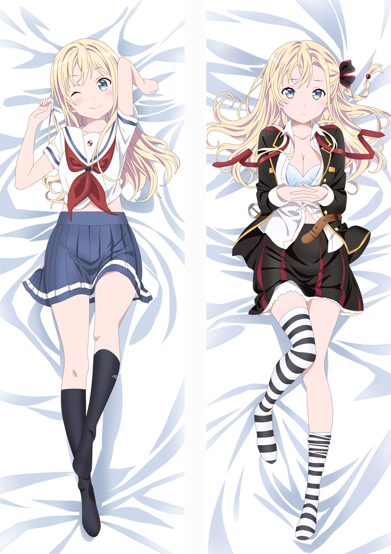 High School Fleet Anime Dakimakura Japanese Love Body Pillow Cover
