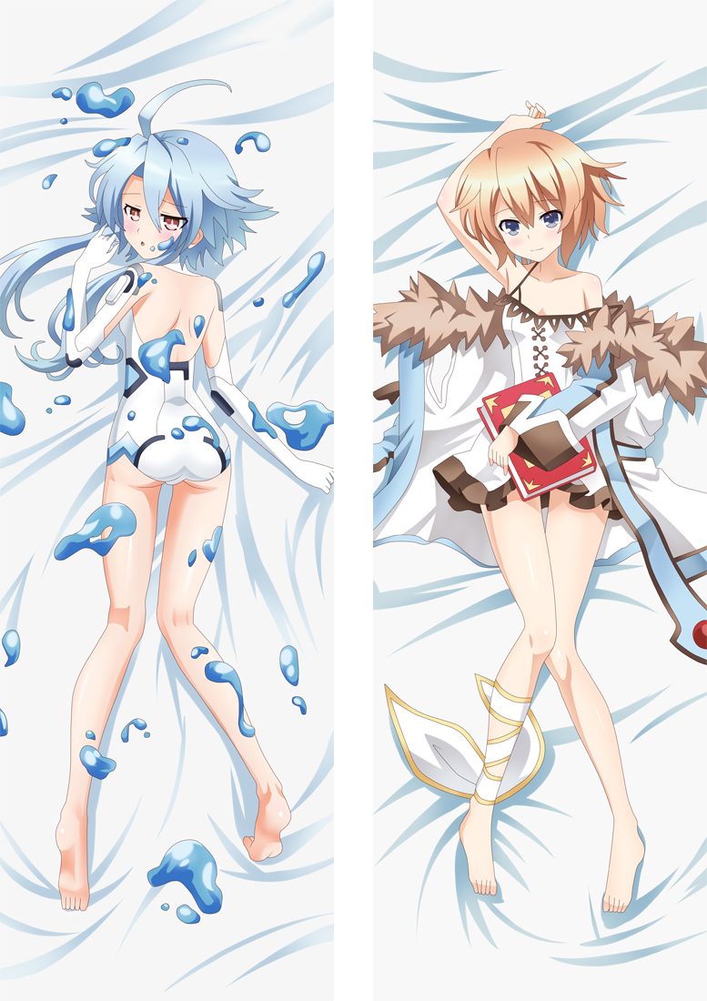 Hyperdimension Neptunia Blanc Anime Dakimakura Japanese Love Body Pillow Cover