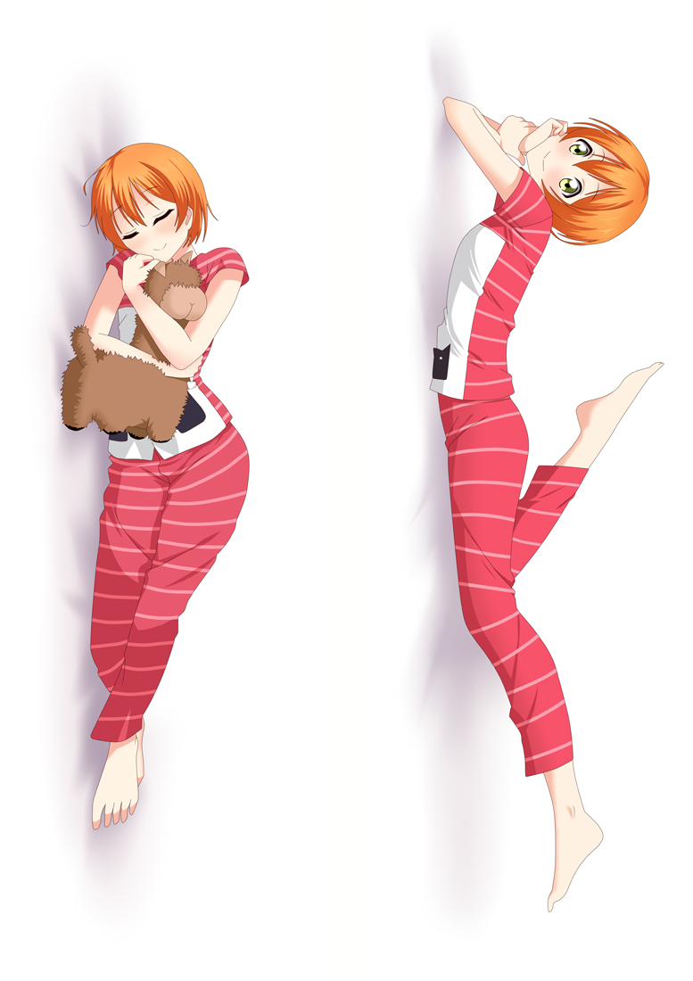 Lovelive! Rin Hoshizora Anime Dakimakura Japanese Hugging Body PillowCover