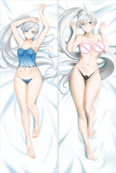 RWBY Weiss Schnee Anime Dakimakura Japanese Love Body Pillow Cover