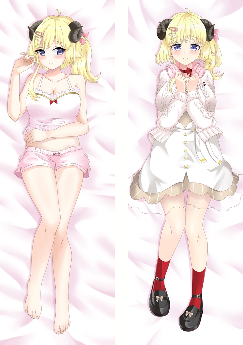 Virtual Youtuber Tsunomaki Watame Anime Dakimakura Pillow 3D Japanese Lover Pillow