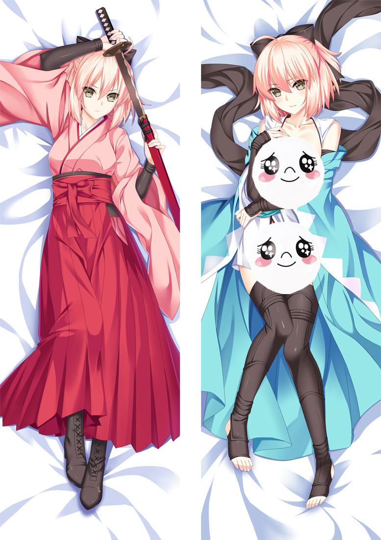 FateGrand Order FGO Okita Soji Anime Dakimakura Pillow 3D Japanese Lover Pillow