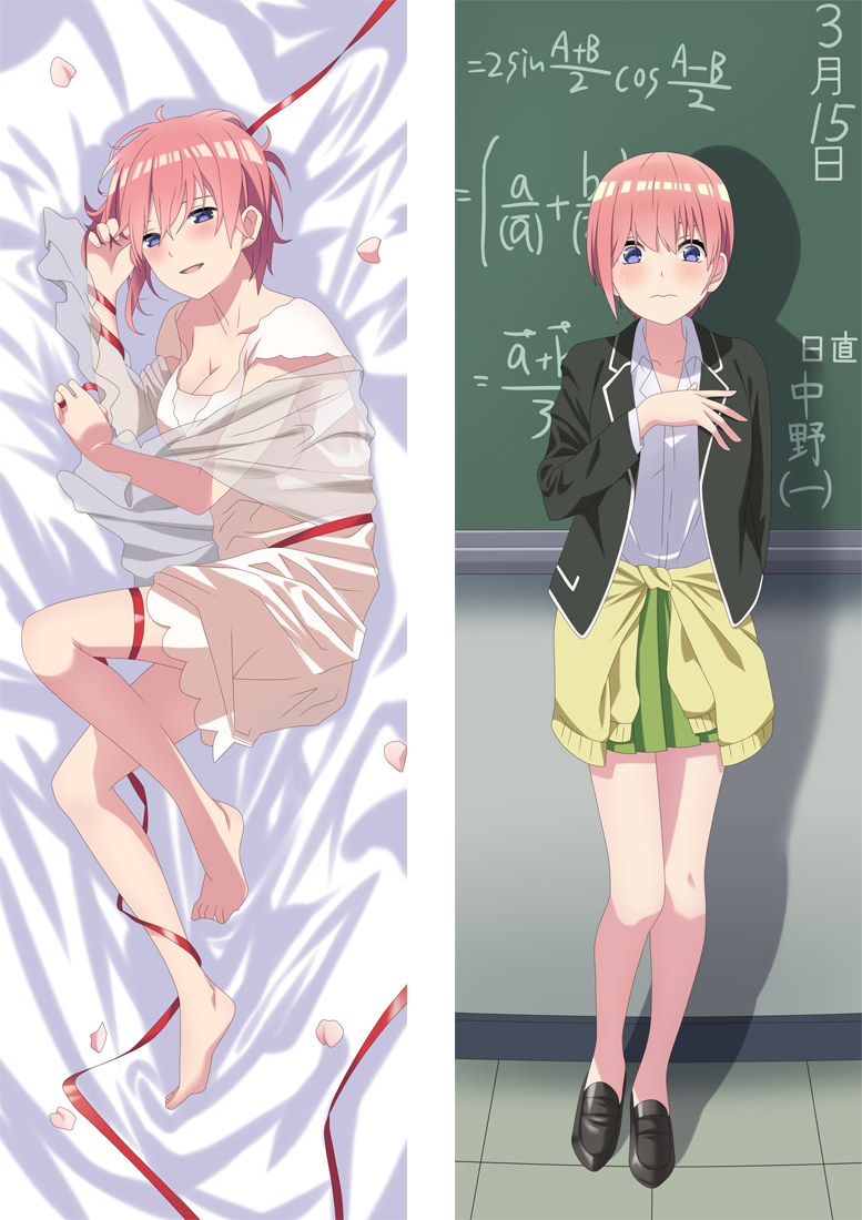 Nakano Miku The Quintessential Quintuplets Anime Dakimakura Japanese Hugging Body Pillowcases