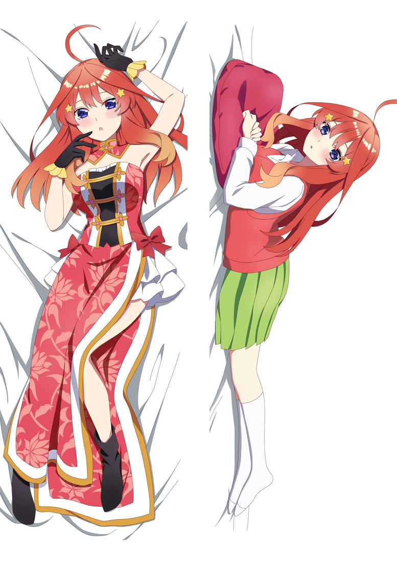 The Quintessential Quintuplets Nakano Itsuki Anime Dakimakura 3d Pillow Japanese Lover Pillow
