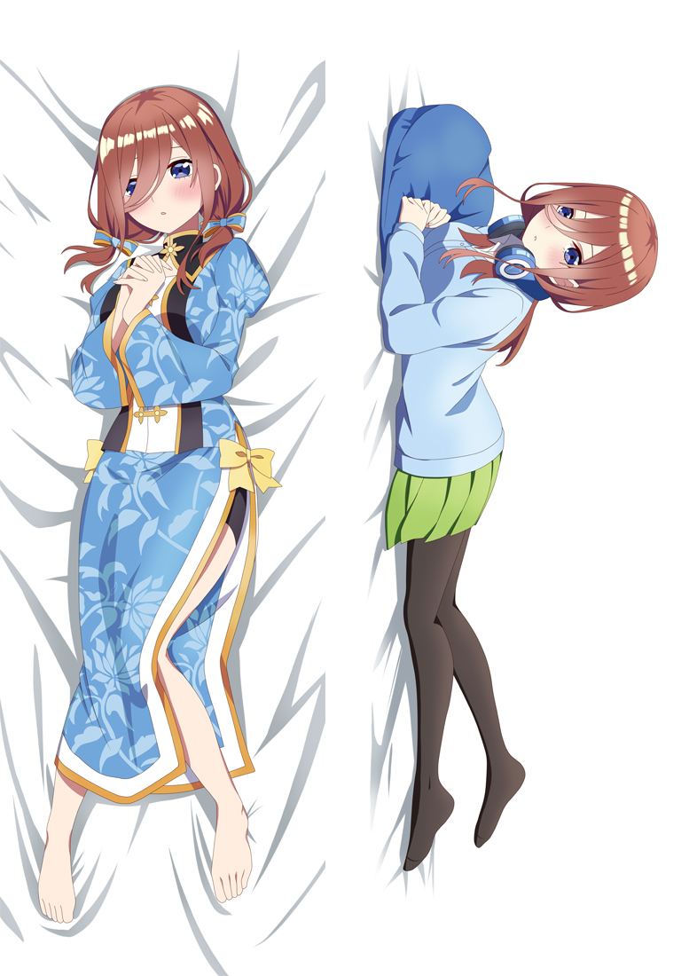 The Quintessential Quintuplets Miku Nakano Anime Dakimakura 3d Pillow Japanese Lover Pillow