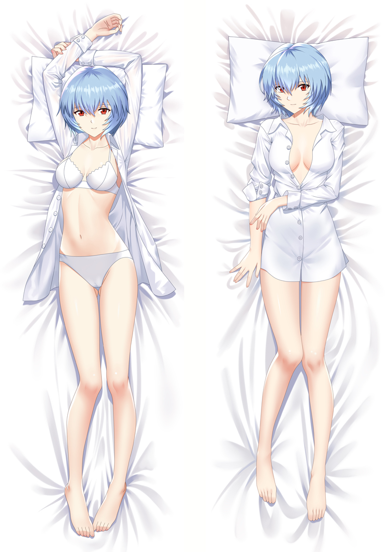Neon Genesis Evangelion Rei Ayanami Anime Dakimakura 3d Pillow Japanese Lover Pillow