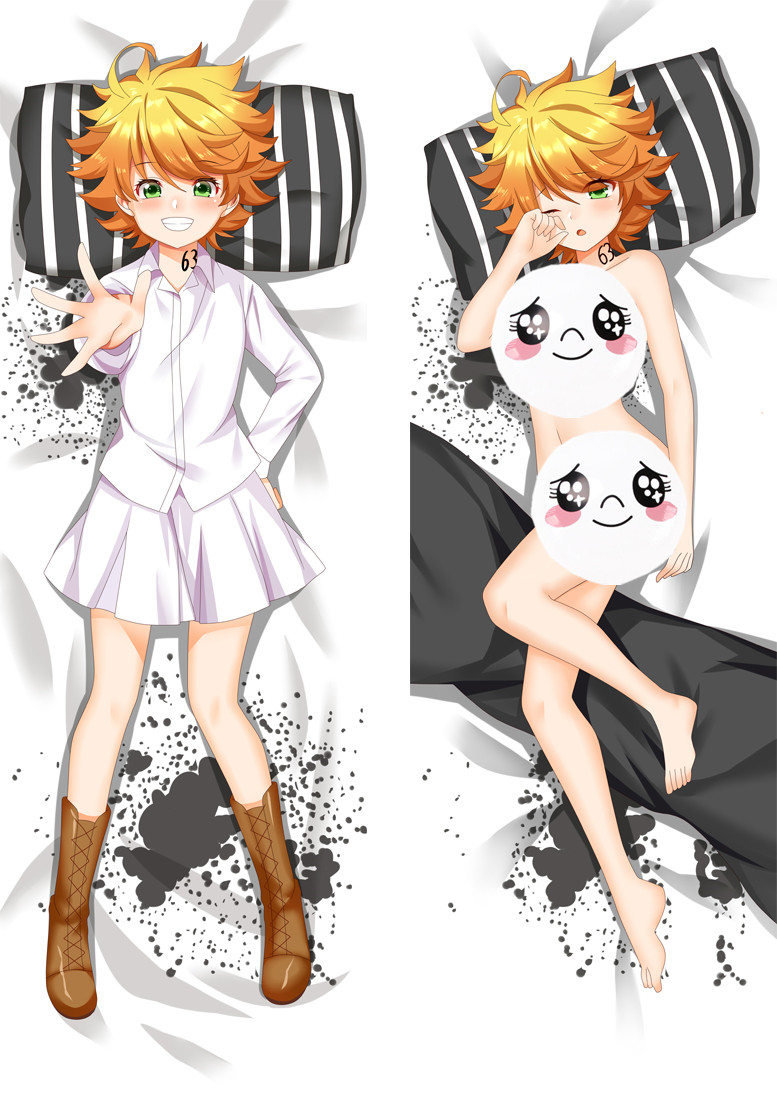 The Promised Neverland Emma Anime Dakimakura Pillow 3D Japanese Lover Pillow