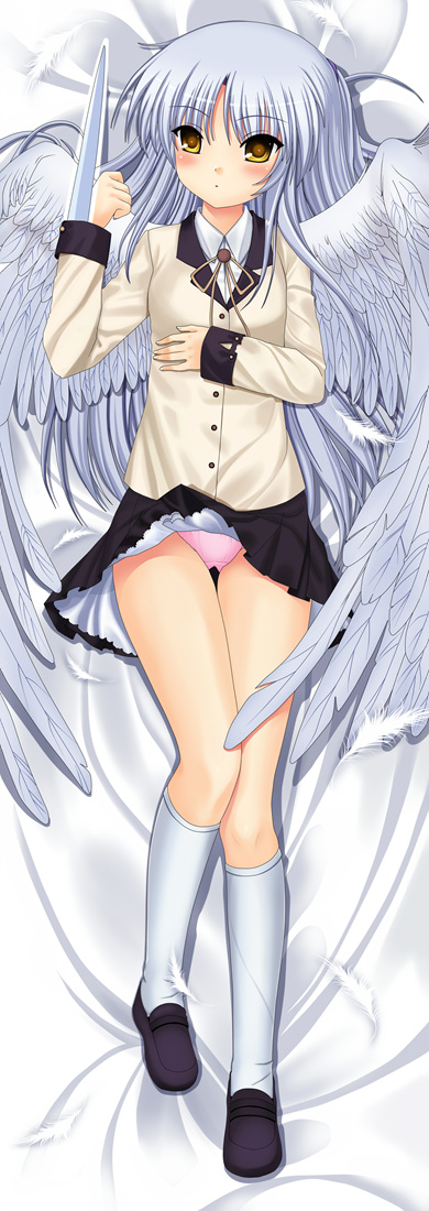 Angel beats - Irie Miyuki Japanese Anime E21Painting Home Decor Wall Scroll Posters (Satin Peach Skin)